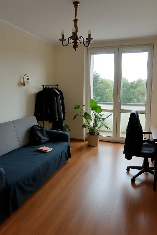 2-pok., do remontu przy pl. Hallera